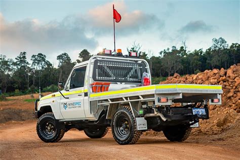 mine spec vehicle hire.